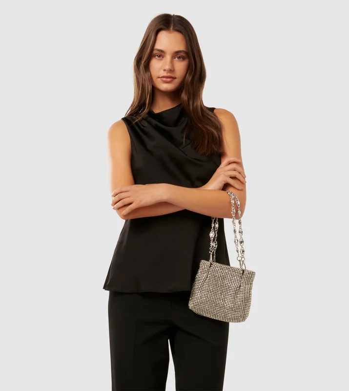 DELILAH Embellished Shoulder Bag